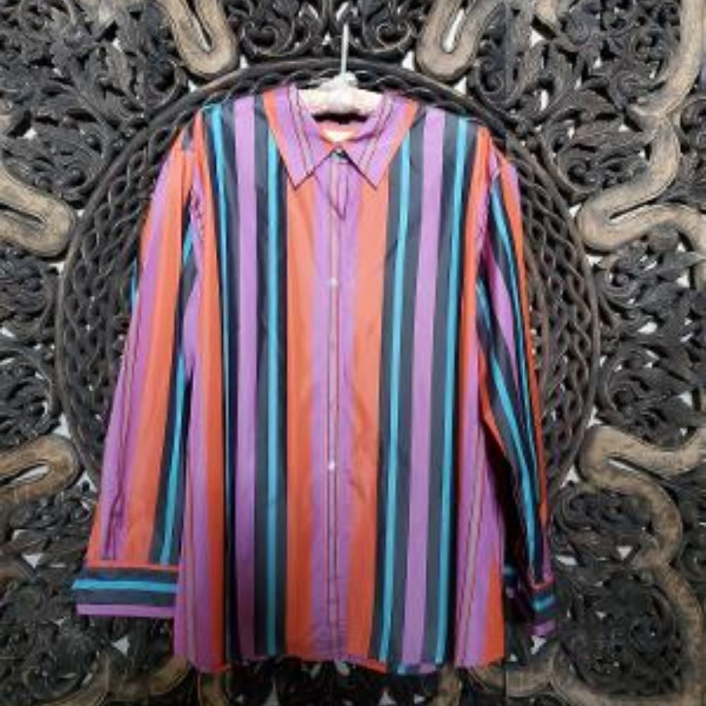 Button Down - Silk Blend - Size XL